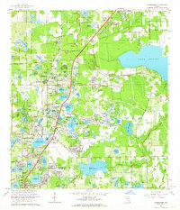 Download a high-resolution, GPS-compatible USGS topo map for Casselberry, FL (1964 edition)