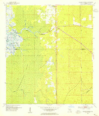 Download a high-resolution, GPS-compatible USGS topo map for Chassahowitzka, FL (1955 edition)