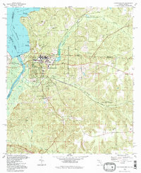 Download a high-resolution, GPS-compatible USGS topo map for Chattahoochee, FL (1998 edition)
