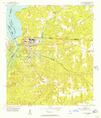 Download a high-resolution, GPS-compatible USGS topo map for Chattahoochee, FL (1956 edition)