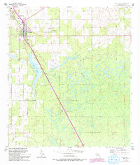 Download a high-resolution, GPS-compatible USGS topo map for Chiefland, FL (1993 edition)