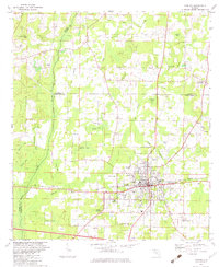 preview thumbnail of historical topo map of Chipley, FL in 1982