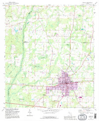 preview thumbnail of historical topo map of Chipley, FL in 1994