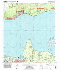 Download a high-resolution, GPS-compatible USGS topo map for Choctaw Beach, FL (1999 edition)