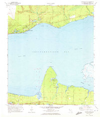 Download a high-resolution, GPS-compatible USGS topo map for Choctaw Beach, FL (1972 edition)
