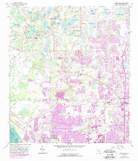 Download a high-resolution, GPS-compatible USGS topo map for Citrus Park, FL (1987 edition)