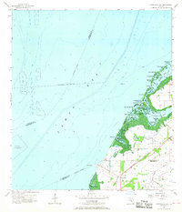 Download a high-resolution, GPS-compatible USGS topo map for Cockroach Bay, FL (1968 edition)
