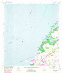 Download a high-resolution, GPS-compatible USGS topo map for Cockroach Bay, FL (1982 edition)