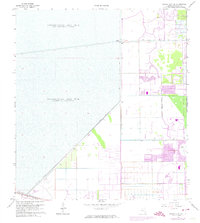 Download a high-resolution, GPS-compatible USGS topo map for Cooper City NE, FL (1974 edition)