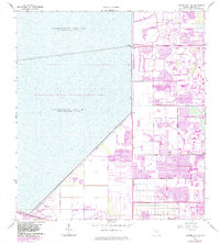 Download a high-resolution, GPS-compatible USGS topo map for Cooper City NE, FL (1983 edition)