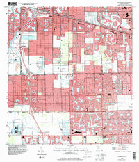 Download a high-resolution, GPS-compatible USGS topo map for Cooper City, FL (2000 edition)