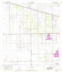 Download a high-resolution, GPS-compatible USGS topo map for Cooper City, FL (1970 edition)