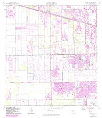 Download a high-resolution, GPS-compatible USGS topo map for Cooper City, FL (1984 edition)