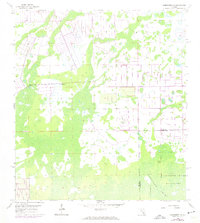 Download a high-resolution, GPS-compatible USGS topo map for Corkscrew NW, FL (1974 edition)