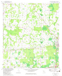 preview thumbnail of historical topo map of Jackson County, FL in 1982