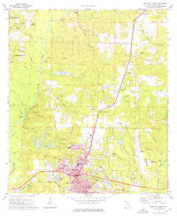 Download a high-resolution, GPS-compatible USGS topo map for Crestview North, FL (1976 edition)