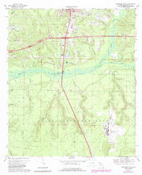 Download a high-resolution, GPS-compatible USGS topo map for Crestview South, FL (1987 edition)