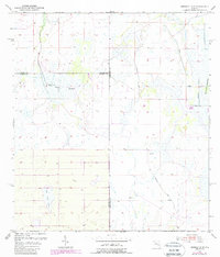 1953 Map of Crewsville SE, 1988 Print