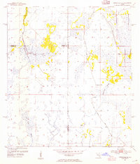 1953 Map of Crewsville SE, 1954 Print