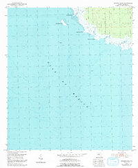 Download a high-resolution, GPS-compatible USGS topo map for Crooked Point, FL (1992 edition)