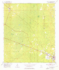 Download a high-resolution, GPS-compatible USGS topo map for Cross City West, FL (1988 edition)