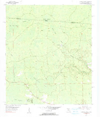 1955 Map of Cypress Creek, 1990 Print