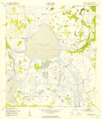 Download a high-resolution, GPS-compatible USGS topo map for Cypress Lake, FL (1954 edition)