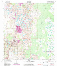 Download a high-resolution, GPS-compatible USGS topo map for Davenport, FL (1981 edition)