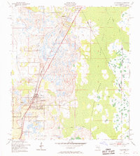 Download a high-resolution, GPS-compatible USGS topo map for Davenport, FL (1969 edition)
