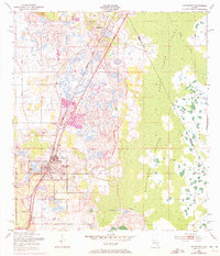 Download a high-resolution, GPS-compatible USGS topo map for Davenport, FL (1972 edition)