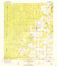 1954 Map of Day, 1955 Print