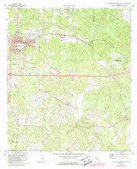 Download a high-resolution, GPS-compatible USGS topo map for De Funiak Springs East, FL (1988 edition)