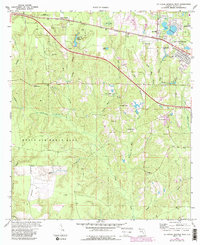 Download a high-resolution, GPS-compatible USGS topo map for De Funiak Springs West, FL (1988 edition)