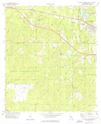 Download a high-resolution, GPS-compatible USGS topo map for De Funiak Springs West, FL (1976 edition)