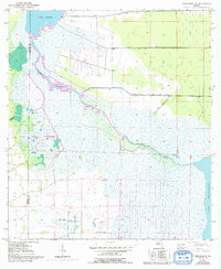 Download a high-resolution, GPS-compatible USGS topo map for Deer Park NE, FL (1992 edition)