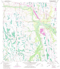 Download a high-resolution, GPS-compatible USGS topo map for Deer Park, FL (1981 edition)
