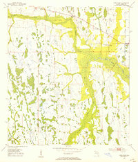 Download a high-resolution, GPS-compatible USGS topo map for Deer Park, FL (1954 edition)