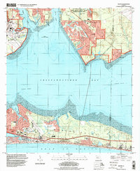 Download a high-resolution, GPS-compatible USGS topo map for Destin, FL (1999 edition)