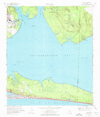 Download a high-resolution, GPS-compatible USGS topo map for Destin, FL (1972 edition)