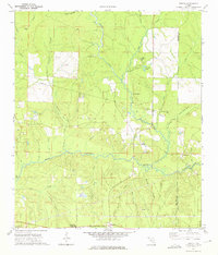 Download a high-resolution, GPS-compatible USGS topo map for Dorcas, FL (1975 edition)