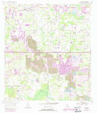 Download a high-resolution, GPS-compatible USGS topo map for Dover, FL (1987 edition)
