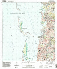 Download a high-resolution, GPS-compatible USGS topo map for Dunedin, FL (2001 edition)