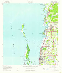 Download a high-resolution, GPS-compatible USGS topo map for Dunedin, FL (1961 edition)