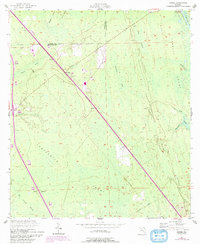 Download a high-resolution, GPS-compatible USGS topo map for Durbin, FL (1992 edition)