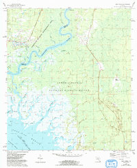 Download a high-resolution, GPS-compatible USGS topo map for East Pass, FL (1993 edition)