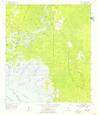 Download a high-resolution, GPS-compatible USGS topo map for East Pass, FL (1956 edition)