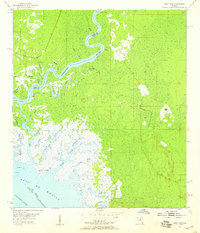 Download a high-resolution, GPS-compatible USGS topo map for East Pass, FL (1959 edition)