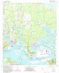 Download a high-resolution, GPS-compatible USGS topo map for EastPort, FL (1987 edition)