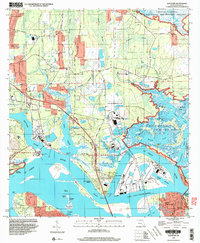 Download a high-resolution, GPS-compatible USGS topo map for Eastport, FL (2003 edition)