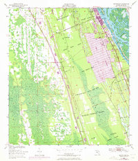 Download a high-resolution, GPS-compatible USGS topo map for Edgewater, FL (1972 edition)